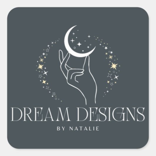 Aufkleber für die eckige Ecke (Vorderseite)