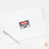 Aufkleber für die EHEFRAU KÜSTENGUARD (Umschlag)