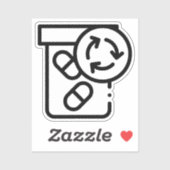 Aufkleber für die Erinnerung (Blatt)