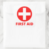 Aufkleber für die erste Hilfe (Tasche)