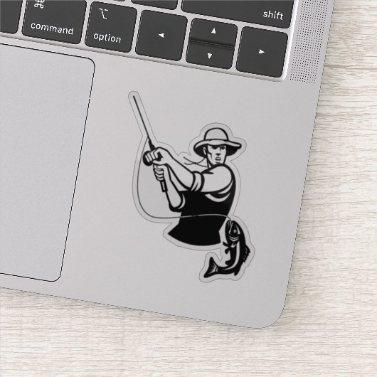 Aufkleber für die Fangthemenaktion (Detail)