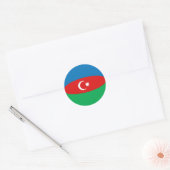 Aufkleber für die Flagge Aserbaidschans (Umschlag)