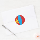 Aufkleber für die Flagge der Mongolei (Umschlag)