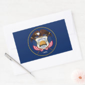 Aufkleber für die Flagge des Staates Utah (Umschlag)