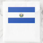 Aufkleber für die Flagge El Salvador (Tasche)