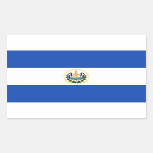 Aufkleber für die Flagge El Salvadors