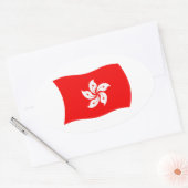 Aufkleber für die Flagge Hongkongs (Umschlag)