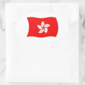 Aufkleber für die Flagge Hongkongs (Tasche)