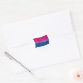 Aufkleber für die Flagge mit Bisexuellen (Umschlag)