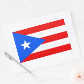 Aufkleber für die Flagge Puerto Rico (Umschlag)