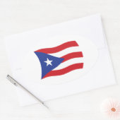 Aufkleber für die Flagge Puerto Rico (Umschlag)