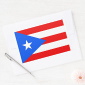 Aufkleber für die Flagge Puerto Rico (Umschlag)