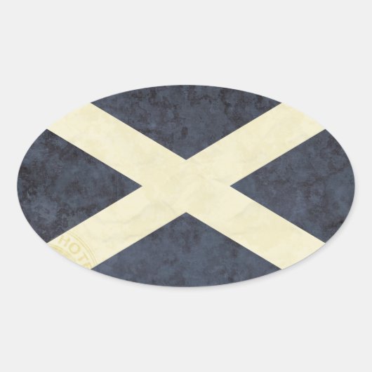 Aufkleber für die Flagge Schottlands (Vorderseite)