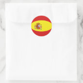 Aufkleber für die Flagge Spaniens (Tasche)