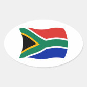 Aufkleber für die Flagge Südafrikas (Vorderseite)