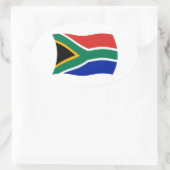Aufkleber für die Flagge Südafrikas (Tasche)