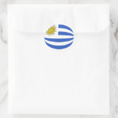 Aufkleber für die Flagge Uruguay (Tasche)