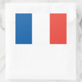 Aufkleber für die französische Flagge (Tasche)