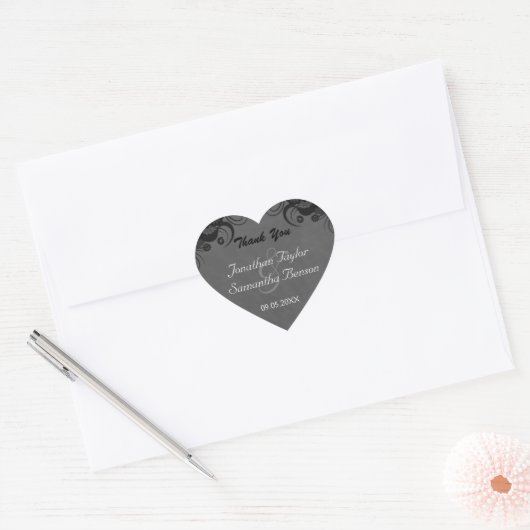 Aufkleber für die Gastgeschenk Hochzeit Bläserschw (Umschlag)