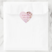 Aufkleber für die Gastgeschenk Hochzeit von benutz (Tasche)