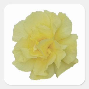 Aufkleber für die gelbe Blume