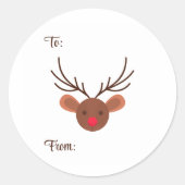 Aufkleber für die Geschenkmarke (Vorderseite)