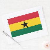 Aufkleber für die ghanianische Flagge (Umschlag)