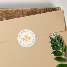 Aufkleber für die Goldene Rücksendeadresse