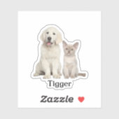 Aufkleber für die Haustiere, Aufkleber für den eig (Blatt)