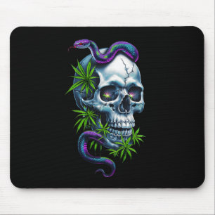 Aufkleber für die Haut und Schlangen Mousepad