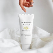 Aufkleber für die Hautpflege