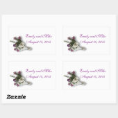 Aufkleber für die Heather- und Spitzen-Gastgeschen (Blatt)