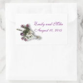 Aufkleber für die Heather- und Spitzen-Gastgeschen (Tasche)