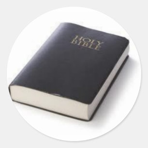 Aufkleber für die heilige Bibel