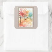 Aufkleber für die Herbststraße (Tasche)