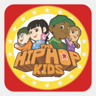 Aufkleber für die Hip Hop Kids-Logos
