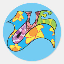 Aufkleber für die Hipp-Liebe