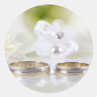 Aufkleber für die Hochzeitstifte