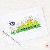 Aufkleber für die Höhenunterschiede Profil (Umschlag)