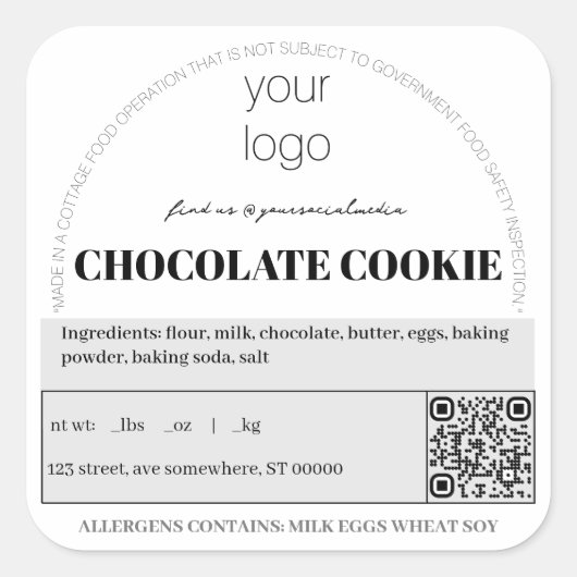 Aufkleber für die Hütte (Vorderseite)