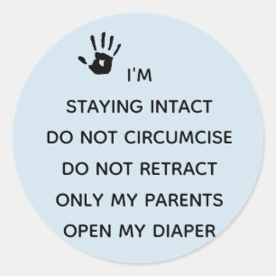 Aufkleber für die intakte Krankenhausversorgung