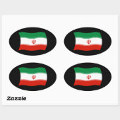 Aufkleber für die iranische Flagge (Blatt)