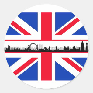Aufkleber für die Jack-Flagge von London Eye Skyli