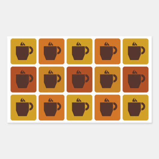 Aufkleber für die Kaffeepacken (Vorderseite)
