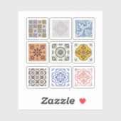 Aufkleber für die Keramik (Blatt)