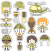 Aufkleber für die Kinderarmee (Vorderseite)