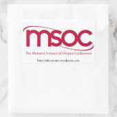 Aufkleber für die Konferenz "Midwest Science of Or (Tasche)