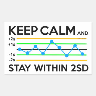 Aufkleber für die Kontrolle