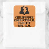 Aufkleber für die Korrektureinrichtung (Tasche)