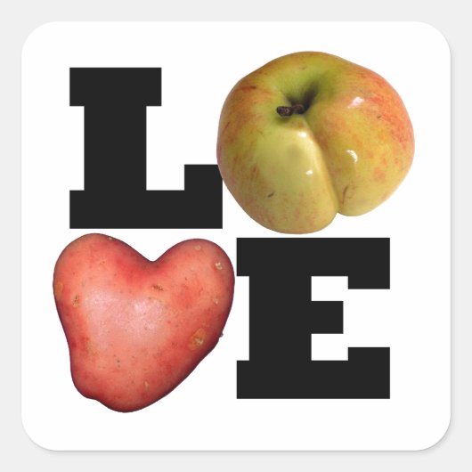 Aufkleber für die Liebe (Vorderseite)